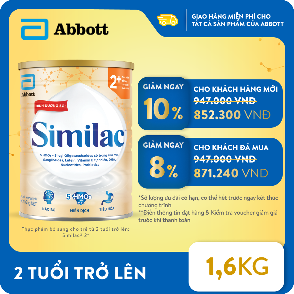 Similac 2+ 1.6kg