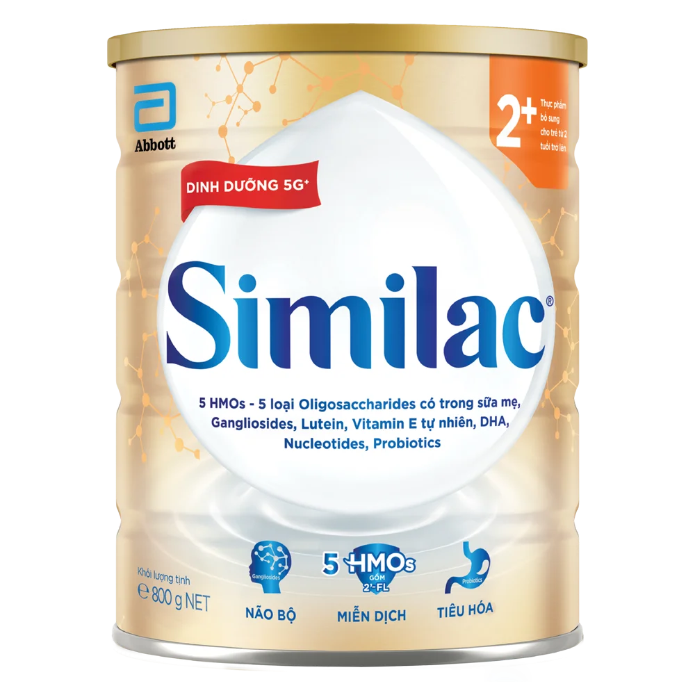 Cách pha sữa Similac 2+ chi tiết, đúng chuẩn