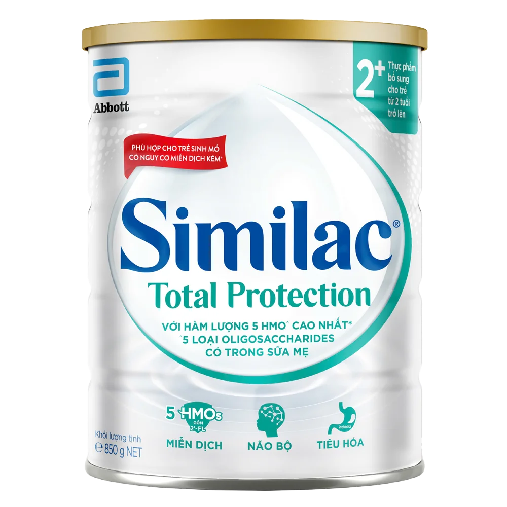 Cách pha sữa Similac Total Protection 2+ không lo bị vón cục